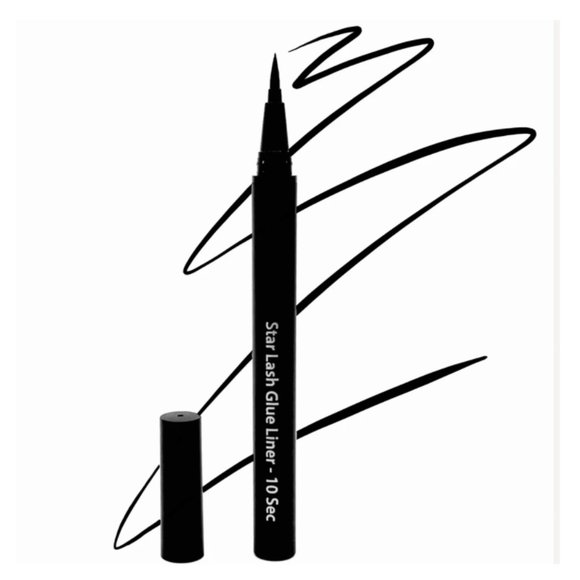 STAR GLUE LASH GLUE LINERS (CLEAR & BLACK) SET OF 2 - Picture 3 of 4